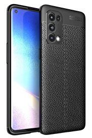 CepteToptan Oppo Reno 5 Pro Kılıf Auto Focus Kapak - Siyah - DROPX6724-3447