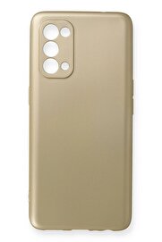 CepteToptan Oppo Reno 5 Pro Kılıf First Silikon - Gold - DROPX5252-4601