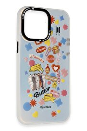 Toptan Bulurum iPhone 13 Pro Kılıf Estoril Desenli Kapak - Estoril - 16