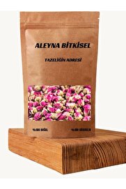 Aleyna Bitkisel Tomurcuk Pembe Gül Kurusu 50 gr