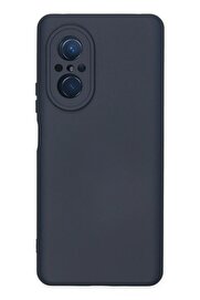 CepteToptan Huawei Nova 9 SE Kılıf Nano içi Kadife Silikon - Lacivert - DROPX6670-7994