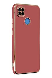 CepteToptan Xiaomi Redmi 9C Kılıf Volet Silikon - Kırmızı - DROPX1978-1398