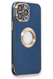 CepteToptan iPhone 14 Pro Max Kılıf Store Silikon - Mavi - DROPX1427-3504