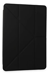 CepteToptan Huawei Honor Pad X9 11.5 Kılıf Kalemlikli Mars Tablet Kılıfı - Siyah - DROPX1081-8133