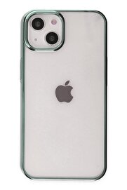 CepteToptan iPhone 14 Plus Kılıf Element Silikon - Yeşil - DROPX7891-3961
