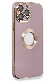 CepteToptan iPhone 13 Pro Max Kılıf Store Silikon - Mor - DROPX2557-4697