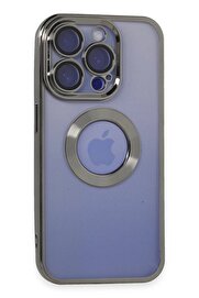 CepteToptan iPhone 15 Pro Kılıf Slot Silikon - Titan Gri - DROPX8735-6381