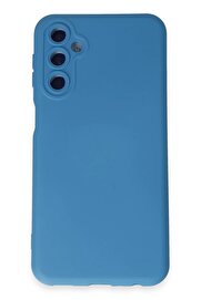 CepteToptan Samsung Galaxy M14 5G Kılıf Nano içi Kadife Silikon - Mavi - DROPX1004-7684