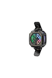 Evi̇mdeyokyok Telefon Buz Soğutucu Fan Mıknatıs Ve Kli̇ps Rgb Si̇yah Hdx4381