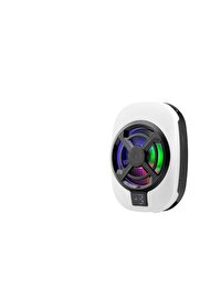 Evi̇mdeyokyok Telefon Buz Soğutucu Fan Isı Gösterge Led Beyaz Hdx4612