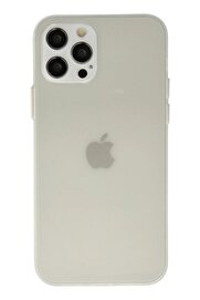 CepteToptan iPhone 12 Pro Kılıf Silikon - Şeffaf - DROPX7022-3320