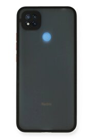 CepteToptan Xiaomi Redmi 9C Kılıf Montreal Silikon Kapak - Siyah - DROPX8264-5315