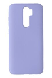 CepteToptan Xiaomi Redmi Note 8 Pro Kılıf Nano içi Kadife Silikon - Lila - DROPX3143-2456