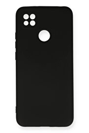 CepteToptan Xiaomi Redmi 9C Kılıf Nano içi Kadife Silikon - Siyah - DROPX6954-3564