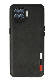 CepteToptan Oppo Reno 4 Lite Kılıf Loop Deri Silikon - Siyah - DROPX7272-5783