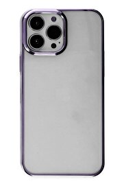 CepteToptan iPhone 14 Pro Kılıf Element Silikon - Mor - DROPX2244-1872