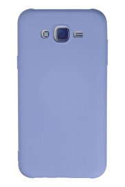 CepteToptan Samsung Galaxy J7 Kılıf Nano içi Kadife Silikon - Lila - BRH024864-7826