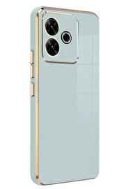 CepteToptan Xiaomi Redmi 13 4G Kılıf Volet Silikon - Açık Yeşil - DROPX8577-6563