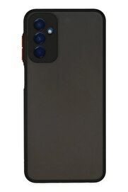CepteToptan Samsung Galaxy M13 Kılıf Montreal Silikon Kapak - Siyah - DROPX6160-7692