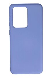 CepteToptan Samsung Galaxy S20 Ultra Kılıf Nano içi Kadife Silikon - Lila - DROPX3122-5692
