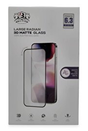 CepteToptan iPhone 16 Pro Bilvis 3D Mat Cam Ekran Koruyucu - DROPX7924-5199