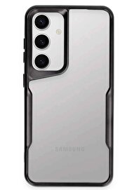 CepteToptan Samsung Galaxy S24 Kılıf Boyi Silikon Kapak - Siyah - DROPX2540-6721