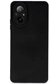 CepteToptan Realme 12 Lite Kılıf Nano içi Kadife Silikon - Siyah - DROPX1069-3455