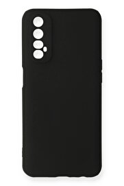 CepteToptan Realme 7 Kılıf First Silikon - Siyah - DROPX5473-4521