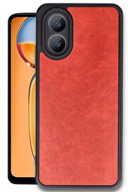 CepteToptan Oppo A38 Kılıf Aras Deri Kapak - Kırmızı - DROPX8199-2968