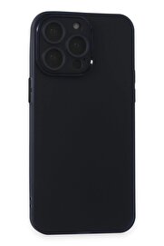 CepteToptan iPhone 15 Pro Max Kılıf Silikon - Lacivert - DROPX9176-5764