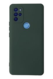 CepteToptan General Mobile GM 21 Pro Kılıf Nano içi Kadife Silikon - Koyu Yeşil - DROPX9331-9688