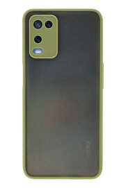 CepteToptan Oppo A54 4G Kılıf Montreal Silikon Kapak - Açık Yeşil - DROPX8721-5804