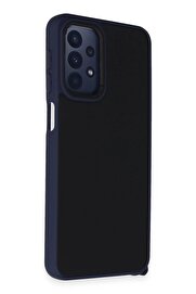 CepteToptan Samsung Galaxy A23 4G Kılıf Elegant Kapak - Lacivert - DROPX3105-5378