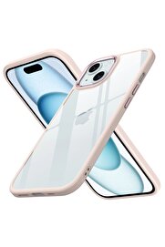 CepteToptan iPhone 15 Kılıf Power Silikon - Rose - DROPX9629-2165