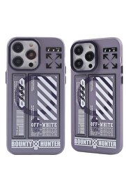 CepteToptan iPhone 14 Pro Max Kılıf Apollo Magneticsafe Desenli Kapak - Apollo Mor - 1 - DROPX1533-8102