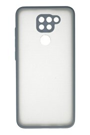 CepteToptan Xiaomi Redmi Note 9 Kılıf Montreal Silikon Kapak - Gri - DROPX3277-8879