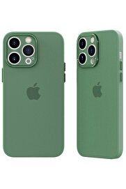 CepteToptan iPhone 14 Pro Kılıf Silikon - Yeşil - DROPX5808-2045