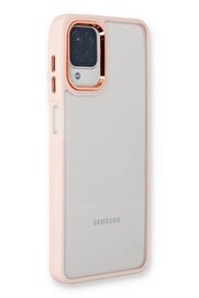 CepteToptan Samsung Galaxy A22 Kılıf Dora Kapak - Pudra - DROPX6246-8686