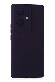 CepteToptan Vivo V29 Lite Kılıf Nano içi Kadife Silikon - Mor - DROPX5208-9719