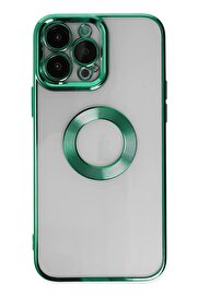 CepteToptan iPhone 14 Pro Kılıf Slot Silikon - Köknar Yeşili - DROPX2410-2020