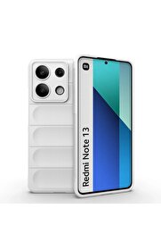 CepteToptan Xiaomi Redmi Note 13 4G Kılıf Optimum Silikon - Krem - DROPX9666-6172