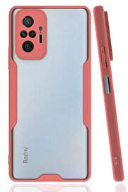 CepteToptan Xiaomi Redmi Note 10 Pro Kılıf Platin Silikon - Pembe - DROPX4048-3827