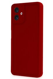 CepteToptan Samsung Galaxy A06 Kılıf Viera Silikon - Kırmızı - DROPX4377-3478