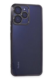 CepteToptan Xiaomi Redmi 12 Kılıf Lensli Silikon - Mor - DROPX2427-5565
