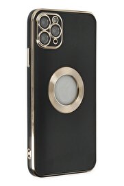 CepteToptan iPhone 11 Pro Max Kılıf Store Silikon - Siyah - DROPX3235-3209