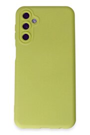 CepteToptan Samsung Galaxy M14 5G Kılıf Nano içi Kadife Silikon - Sarı - DROPX5587-5469