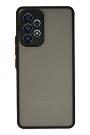CepteToptan Samsung Galaxy A53 5G Kılıf Montreal Silikon Kapak - Siyah - DROPX7570-1916