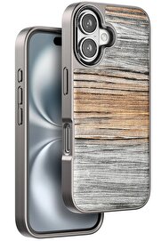 CepteToptan iPhone 16 Wave Kapak - Sarı - MONAS2011-5505