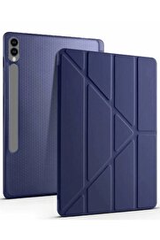 CepteToptan Samsung Galaxy X610 Tab S9 FE Plus 12.4 Kılıf Kalemlikli Mars Tablet Kılıfı - DROPX4297-8339