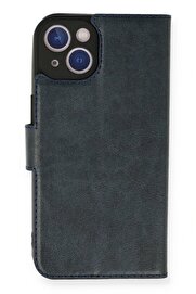 CepteToptan iPhone 14 Kılıf Trend S Plus Kapaklı Kılıf - Lacivert - DROPX8289-1904